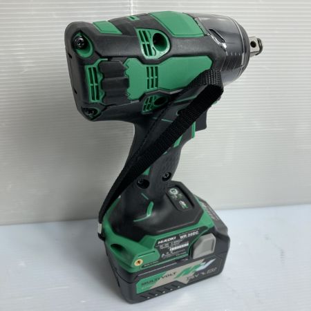  HiKOKI ハイコーキ 36V コードレスインパクトレンチ (バッテリ2個・充電器・ケース付) 差込角19mm PSEマークあり WR36DC(2XP) グリーン