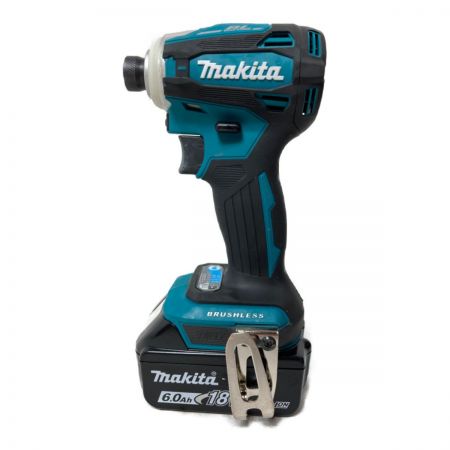  MAKITA マキタ 18V 充電式インパクトドライバ バッテリ1個付属 (充電器なし） TD172D ブルー