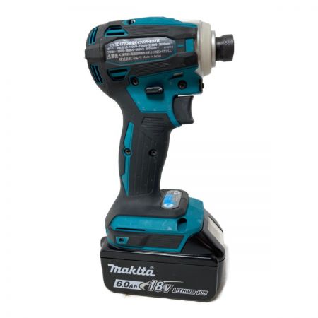  MAKITA マキタ 18V 充電式インパクトドライバ バッテリ1個付属 (充電器なし） TD172D ブルー