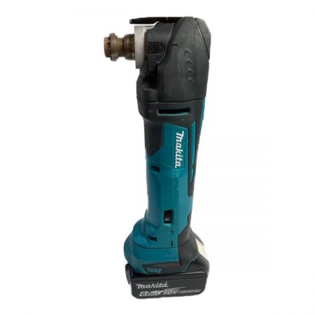  MAKITA マキタ 18V 充電式マルチツール (バッテリ1個・充電器・ケース・先端工具付） TM51D ブルー