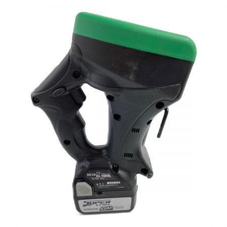  HITACHI 日立 14.4V コードレス全ネジカッタ (バッテリ1個・充電器・ケース付） CL14DSL ブラック×グリーン