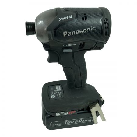  Panasonic パナソニック 14.4V/18V 充電式インパクトドライバ バッテリ2個・充電器・ケース付） EZ76A1 ブラック