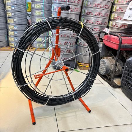 ミノル工業 【店頭引取限定】 通線器 リール オレンジ