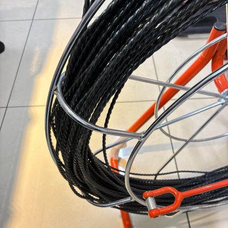 ミノル工業 【店頭引取限定】 通線器 リール オレンジ