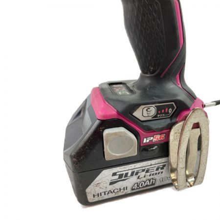  HITACHI 日立 18V コードレスインパクトドライバ バッテリ1個付属 (充電器なし） WH18DDL ショッキングピンク