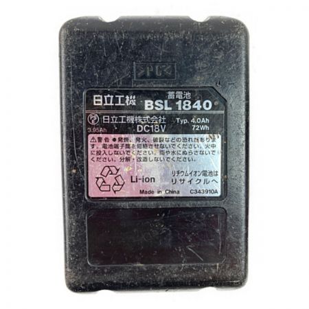  HITACHI 日立 18V コードレスインパクトドライバ バッテリ1個付属 (充電器なし） WH18DDL ショッキングピンク