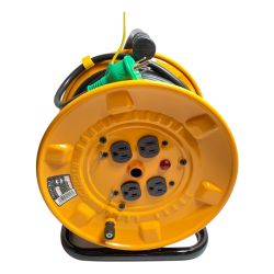 ＊＊ NICHIDO 電工ドラム 屋内型 30m NP-E34 オレンジ Sランク