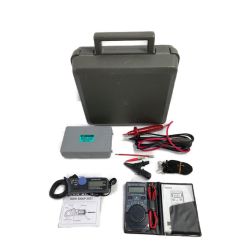 ＊＊ KYORITSU 共立 2レンジ絶縁抵抗計+交流電流測定用クランプメータ・カード型デジタルマルチメータセット ケース付 3147A グレー Cランク