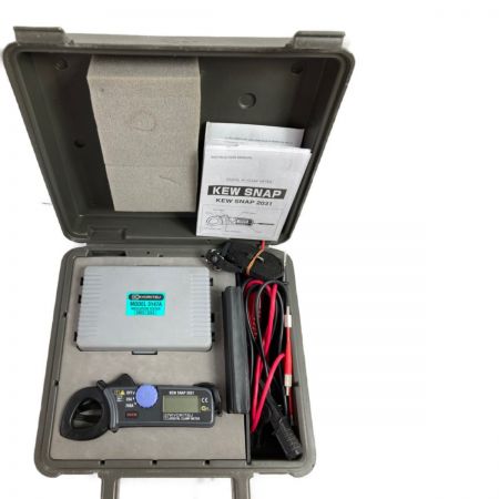  KYORITSU 共立 2レンジ絶縁抵抗計+交流電流測定用クランプメータ・カード型デジタルマルチメータセット ケース付 3147A グレー