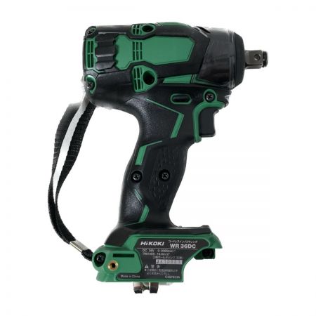  HiKOKI ハイコーキ 36V コードレスインパクトレンチ 差込角12.7mm ケース付 バッテリ・充電器なし WR36DC グリーン