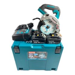 ＊＊ MAKITA マキタ 18V 165mm 充電式丸ノコ (バッテリ2個・充電器・ケース） HS631D ブルー Cランク