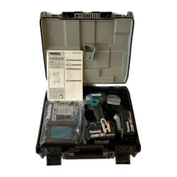 ＊＊ MAKITA マキタ 18V  充電式インパクトドライバ (バッテリ2個・充電器・ケース付） ③ TD173DRGX ブルー Sランク
