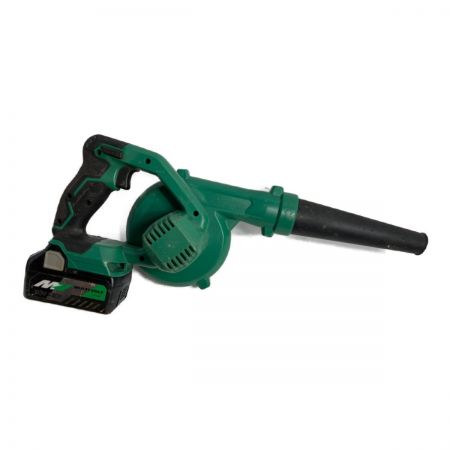  HiKOKI ハイコーキ 18V コードレスブロワ (マルチバッテリ2個・充電器付属） RB18DC グリーン