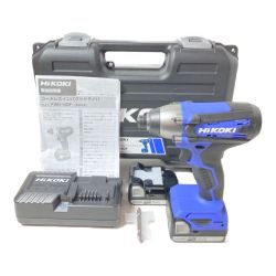 ＊＊ HiKOKI ハイコーキ 14.4V コードレスインパクトドライバ（バッテリ2個・充電器・ケース付） FWH14DF パープル Sランク