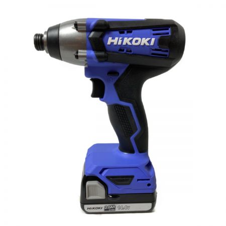  HiKOKI ハイコーキ 14.4V コードレスインパクトドライバ（バッテリ2個・充電器・ケース付） FWH14DF パープル