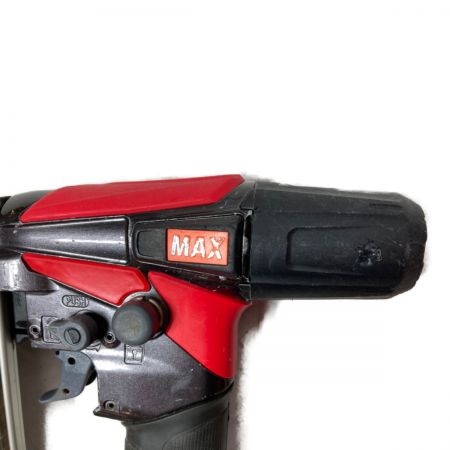 MAX マックス 高圧スーパーフィニッシュネイラ 15~55mm (ケース付) HA-55SF2(D) ブラック×レッド