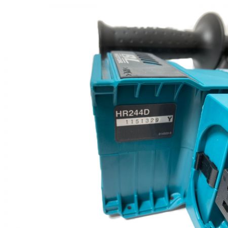  MAKITA マキタ 18V 充電式ハンマドリル 24mm (バッテリ2個・充電器・ケース付） HR244DRGX ブルー