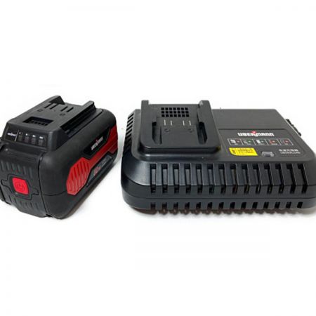  UBERMANN バッテリパック（50V/4.0Ah）1個＆充電器セット UB50VBP40 UB50VCG40 ブラック