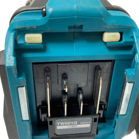  MAKITA マキタ 40Vmax 充電式インパクトレンチ （バッテリ2個・充電器・ケース付） TW001GRDX ブルー