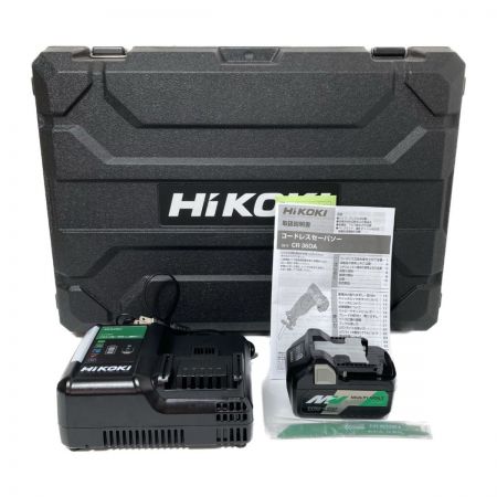  HiKOKI ハイコーキ 36V 130mm コードレスセーバソー バッテリ1個・充電器・ケース付 CR36DA XP グリーン