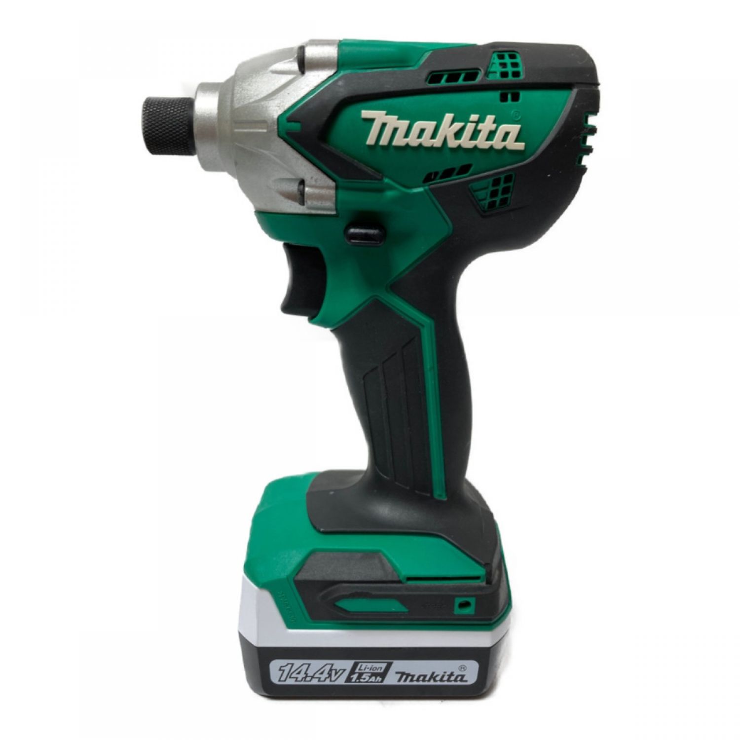 中古】 MAKITA マキタ 14.4V 充電式インパクトドライバ バッテリ2個