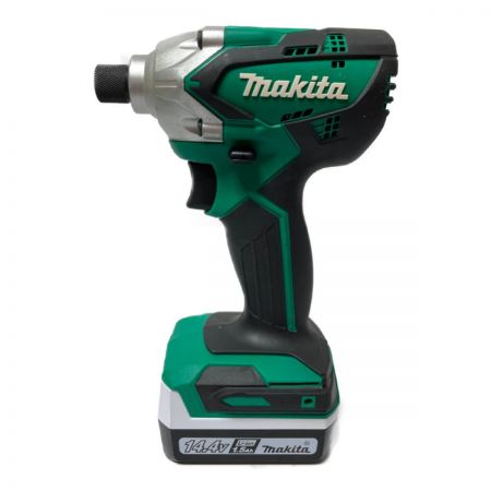  MAKITA マキタ 14.4V 充電式インパクトドライバ バッテリ2個・充電器・ケース付 MTD001DSX グリーン