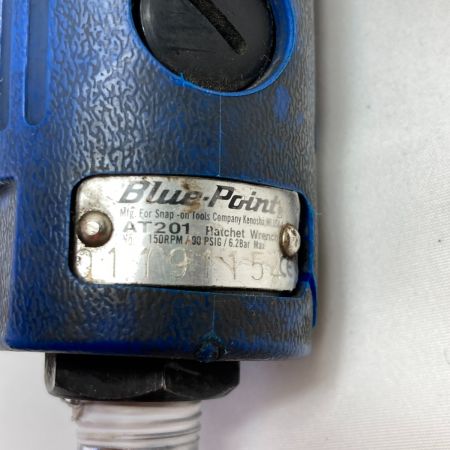  Blue Point エアラチェット 差込角6.35mm 本体のみ AT201 ネイビー