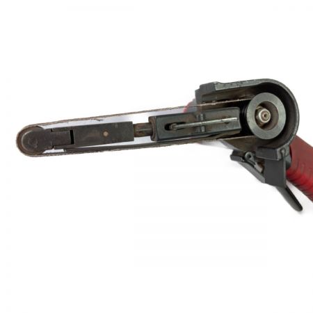  埼玉精機 常圧 エアベルトサンダー 替えベルト付き U-110 レッド×ブラック