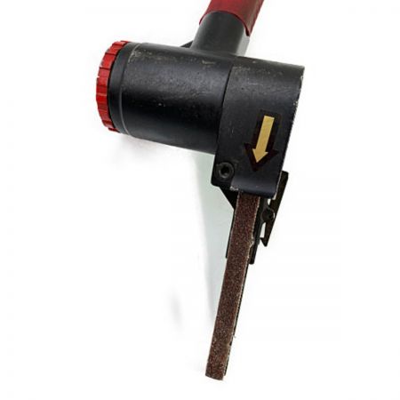  埼玉精機 常圧 エアベルトサンダー 替えベルト付き U-110 レッド×ブラック