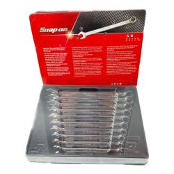 ＊＊ Snap-on スナップオン コンビネーションレンチ 10本セット10~19mm ケース付き SOEXM710 Bランク