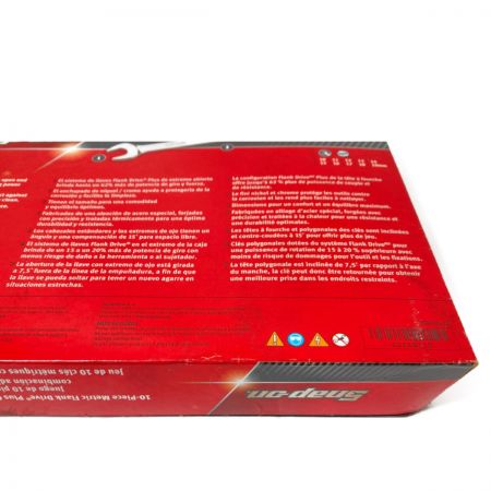  Snap-on スナップオン コンビネーションレンチ 10本セット10~19mm ケース付き SOEXM710