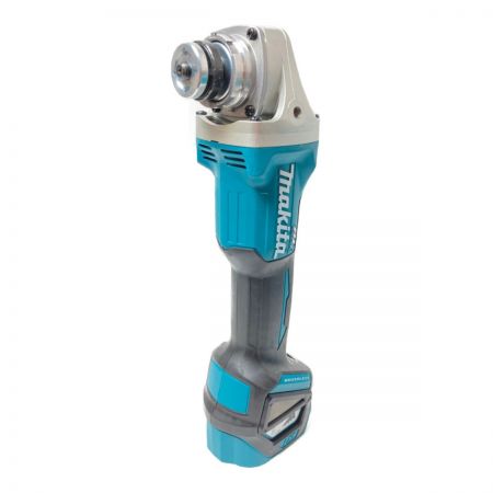  MAKITA マキタ 18V 充電式ディスクグラインダ 100mm  (バッテリ2個・充電器・ケース付） GA412DRGX ブルー