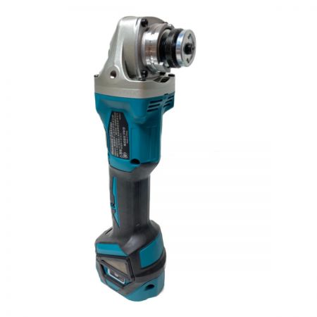  MAKITA マキタ 18V 充電式ディスクグラインダ 100mm  (バッテリ2個・充電器・ケース付） GA412DRGX ブルー