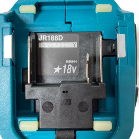  MAKITA マキタ 18V 充電式レシプロソー (バッテリ2個・充電器・ケース付） JR188DRGX ブルー