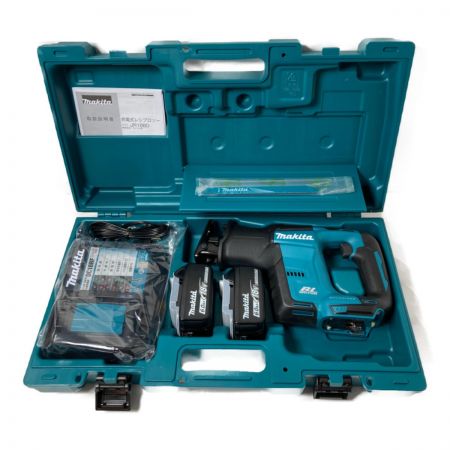  MAKITA マキタ 18V 充電式レシプロソー (バッテリ2個・充電器・ケース付） JR188DRGX ブルー