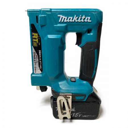  MAKITA マキタ 18V 充電式タッカ RT線 10mm×7~10mm (バッテリ1個・ケース付）充電器なし ST112D ブルー