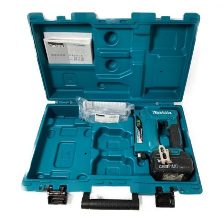  MAKITA マキタ 18V 充電式タッカ RT線 10mm×7~10mm (バッテリ1個・ケース付）充電器なし ST112D ブルー