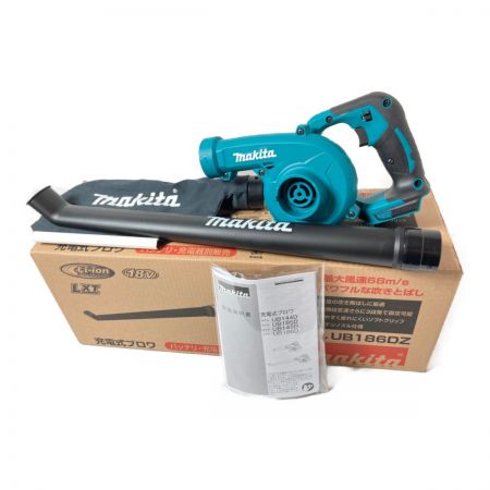  MAKITA マキタ 18V 充電式ブロワ 本体のみ （バッテリ・充電器別売り） UB186D ブルー