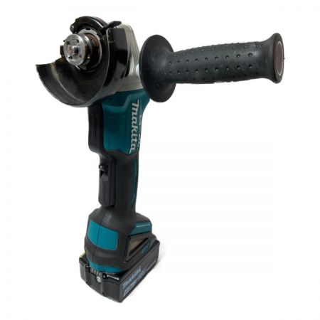  MAKITA マキタ 18V 充電式ディスクグラインダ 100mm (バッテリ1個・充電器・ケース付） GA408DRG ブルー