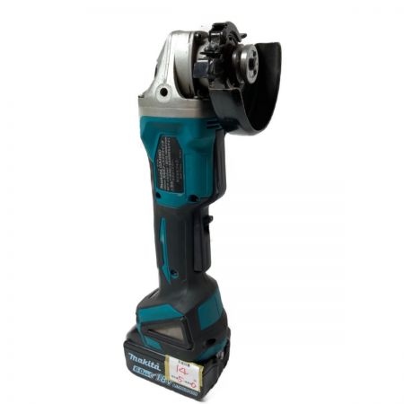  MAKITA マキタ 18V 充電式ディスクグラインダ 100mm (バッテリ1個・充電器・ケース付） GA408DRG ブルー