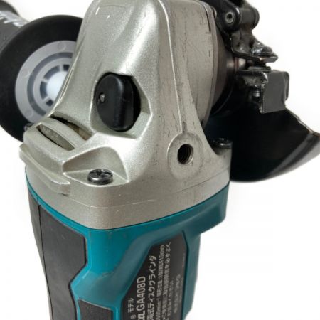 MAKITA マキタ 18V 充電式ディスクグラインダ 100mm (バッテリ1個・充電器・ケース付） GA408DRG ブルー
