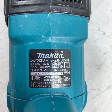  MAKITA マキタ コード式レシプロソー ケース付 (2) JR3050T ブルー