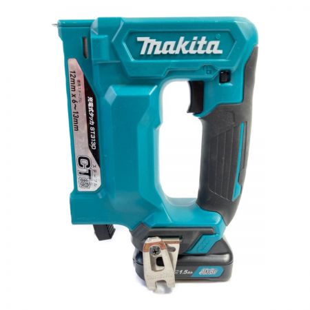  MAKITA マキタ 10.8V 13mm 充電式電動タッカ (バッテリ1個・充電器・ケース付） ST313DSH ブルー