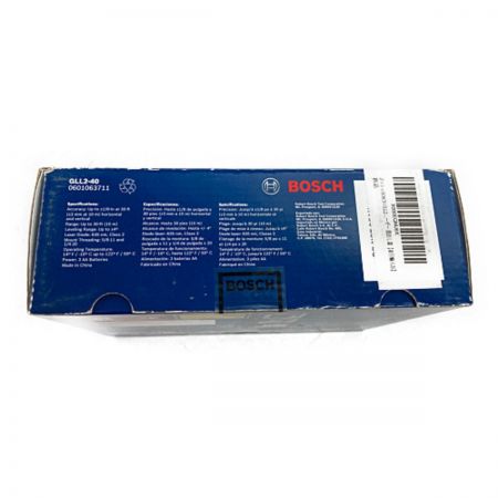  BOSCH ボッシュ 赤レーザー墨出し器 GLL2-40 ブラック×ブルー
