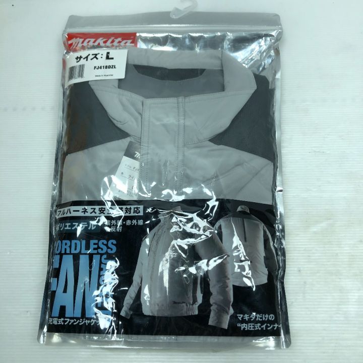 MAKITA マキタ 充電式ジャケット 工具関連用品 Lサイズ FJ418DZL 