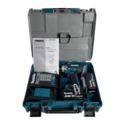 ＊＊ MAKITA マキタ 18V 充電式インパクトレンチ （バッテリ2個・充電器・ケース付） TW300DRGX ブルー Sランク
