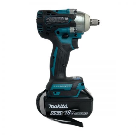  MAKITA マキタ 18V 充電式インパクトレンチ （バッテリ2個・充電器・ケース付） TW300DRGX ブルー