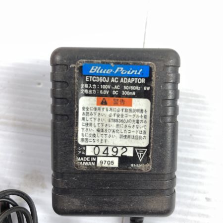  Blue Point 3.6v 充電式コードレスドライバ ETBS360J ネイビー