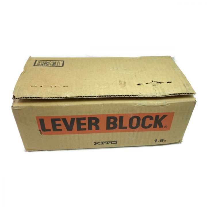 KITO キトー レバーブロックL5形 1.6t x 1.5m LB016 オレンジ｜中古 