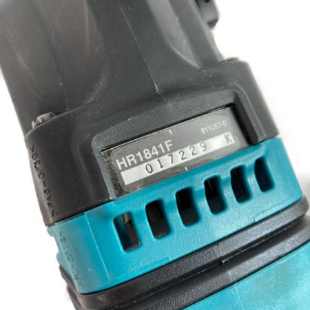  MAKITA マキタ 18mm コード式ハンマドリル SDSプラス ケース付 HR1841F ブルー